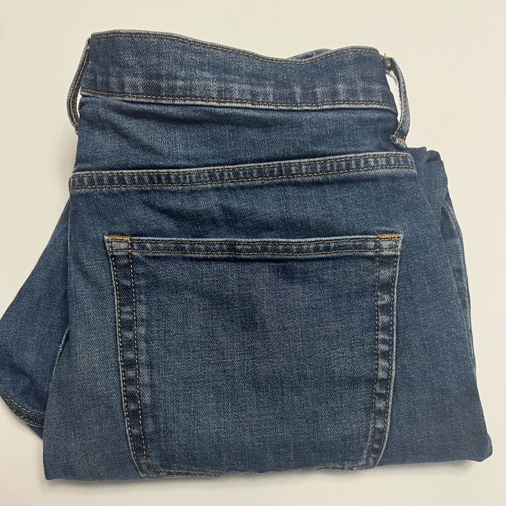 Everlane High Rise Straight Leg Jeans